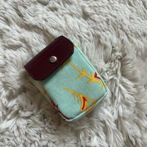 Vintage HTF Dior cigarette holder case with trotter pattern inner lining